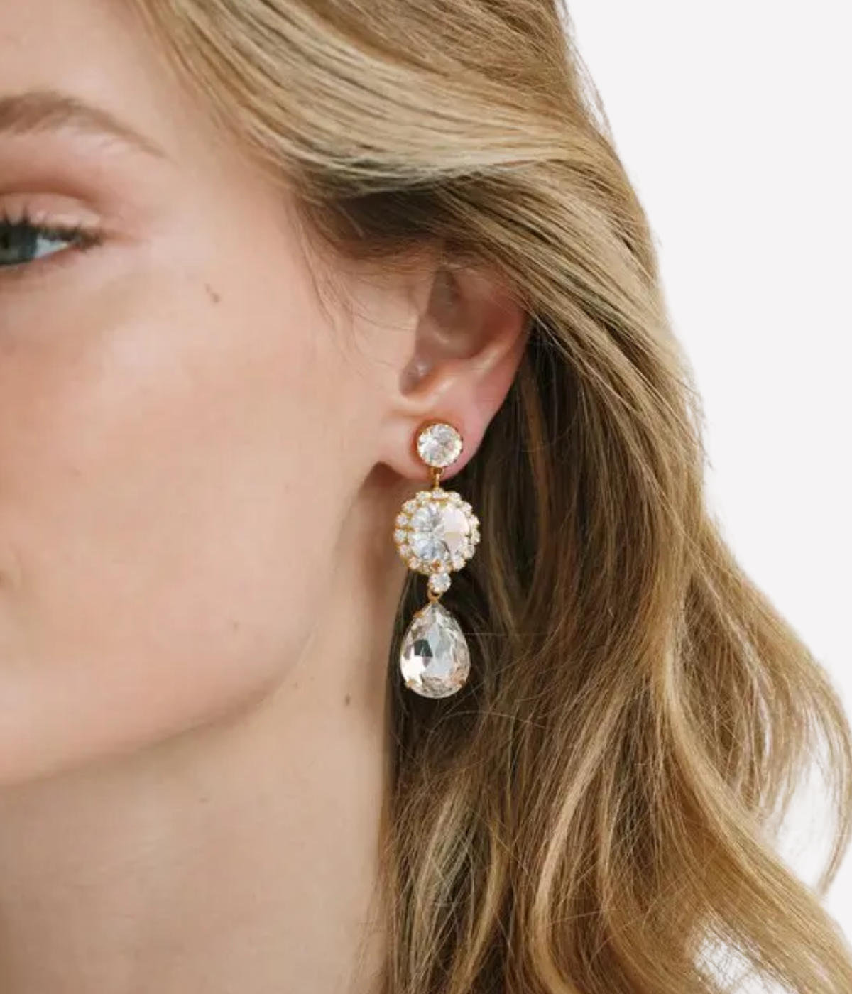 Marisol Earrings in Antique Gold