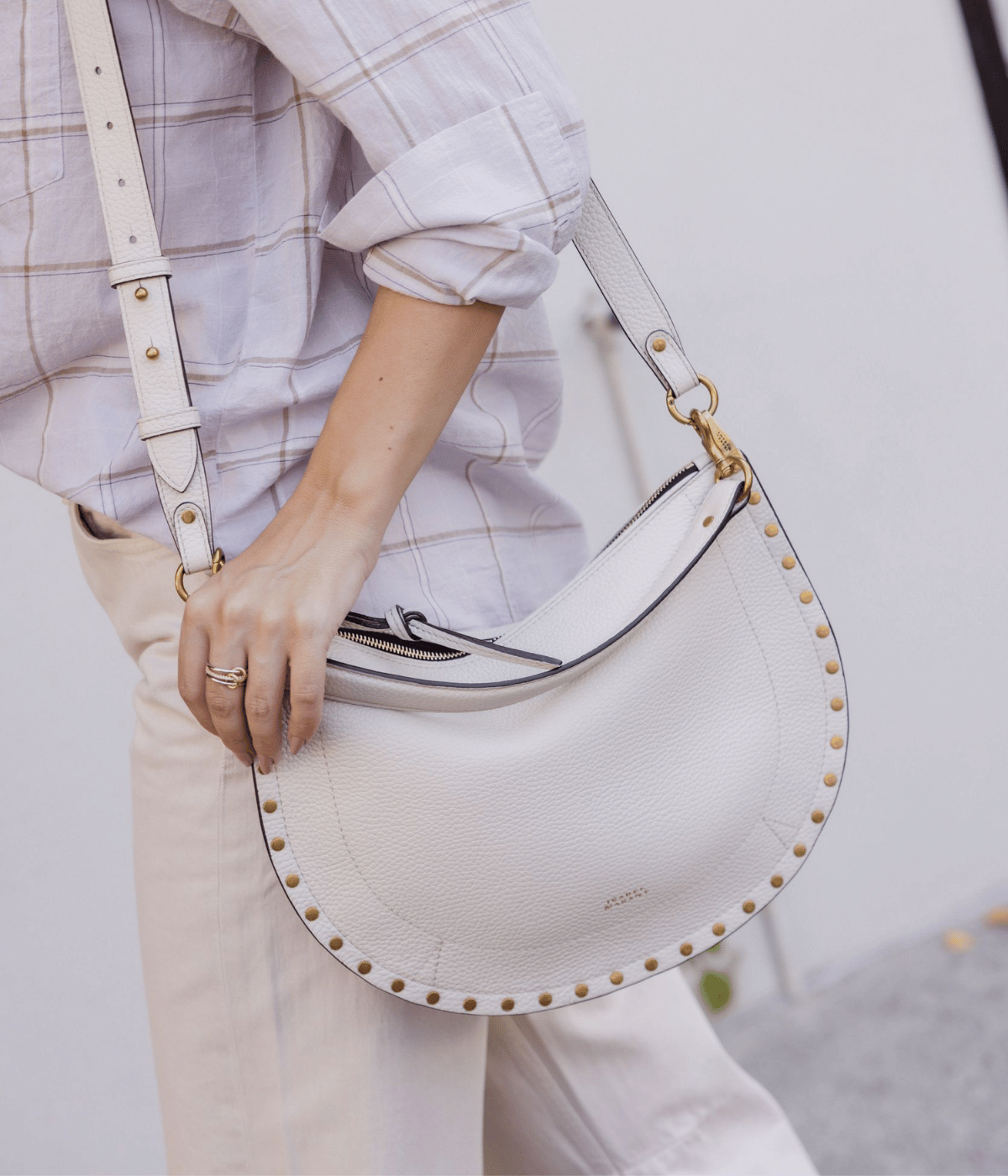 Oskan Soft Zip In Chalk