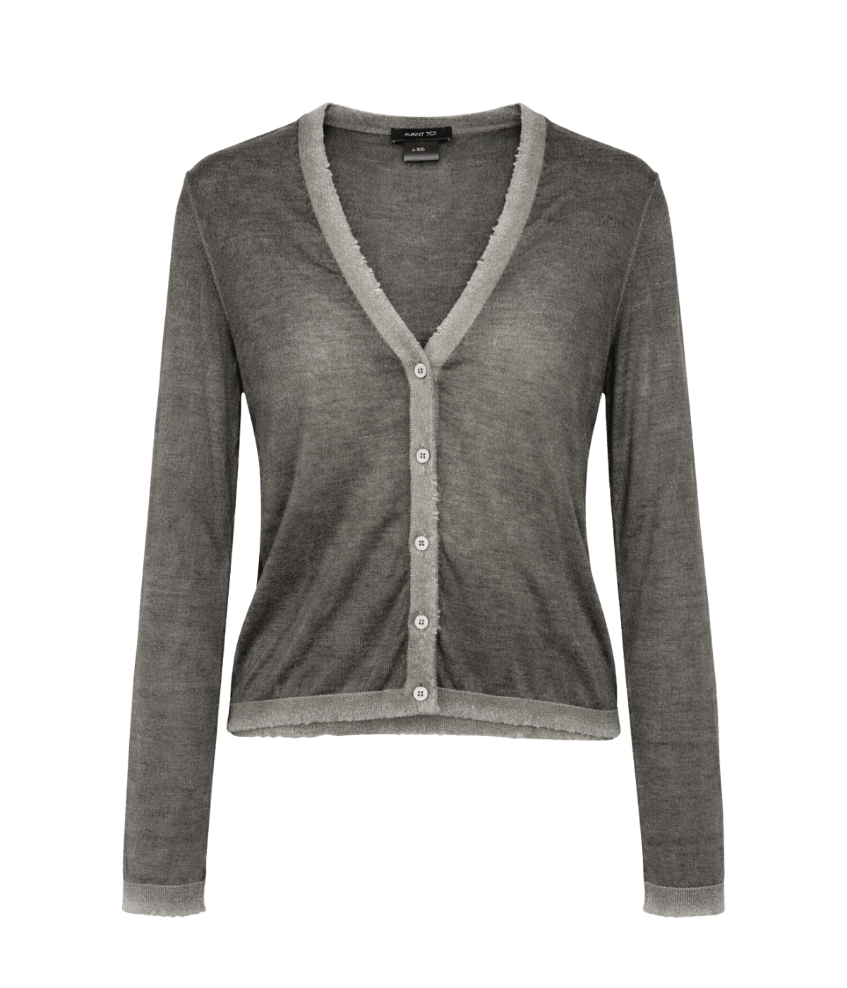 Cashmere Silk Cardigan in Fango