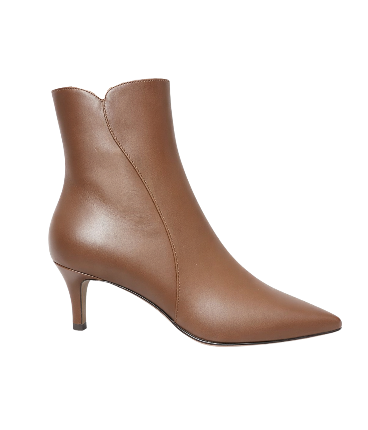 Levy 55 Vitello Glove in BROWN