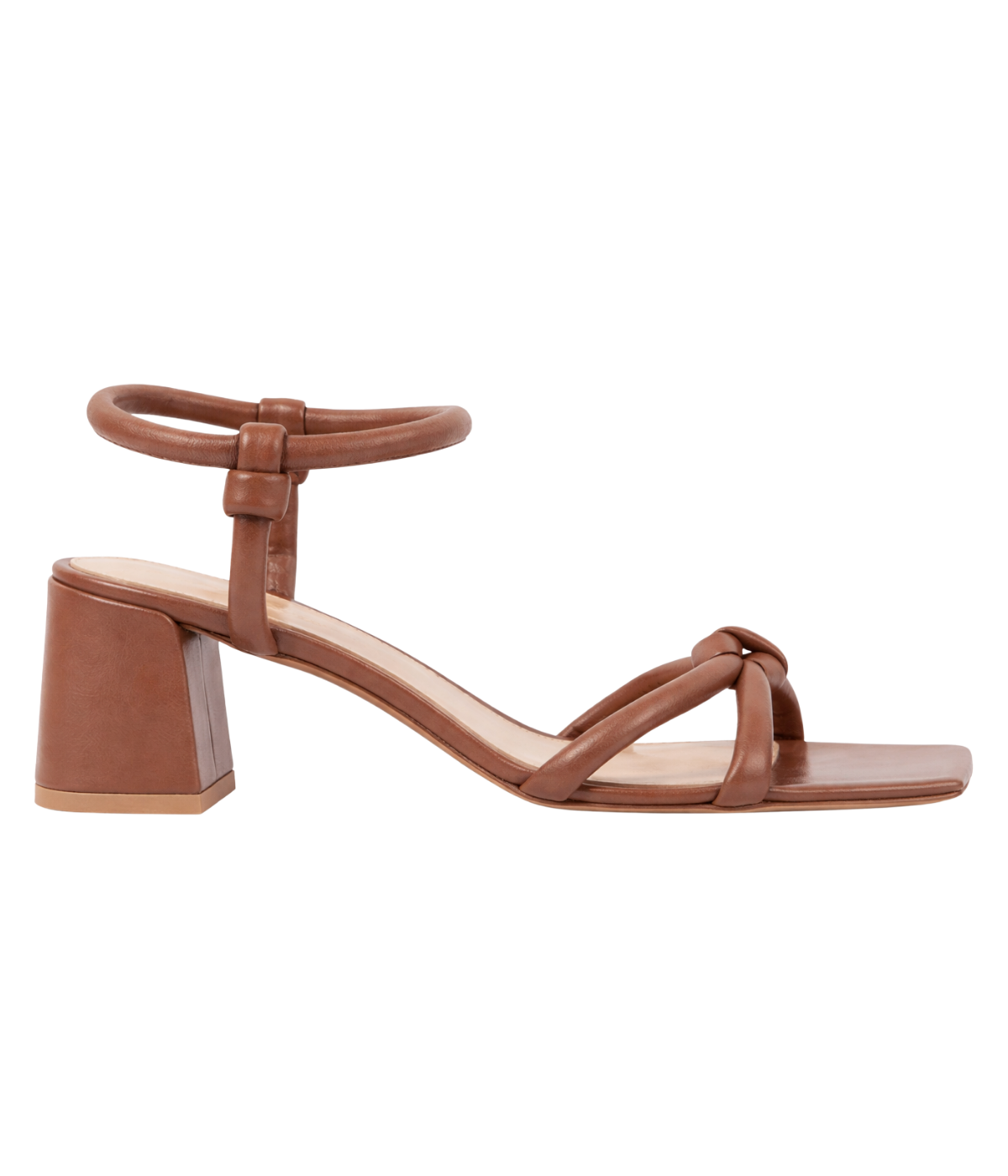Juno 55 Sandal In Cuoio
