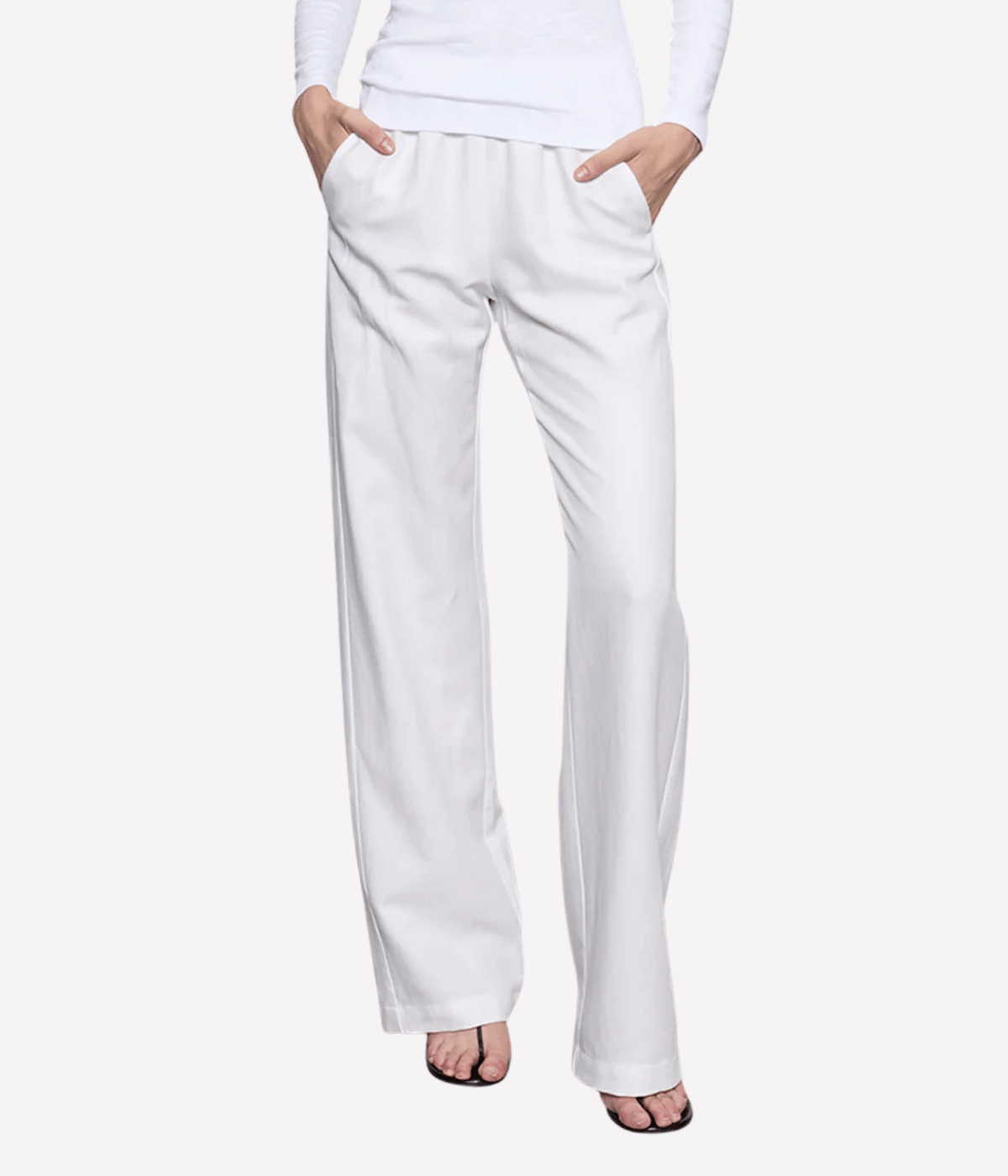 Twill Everywhere Pant in Off White