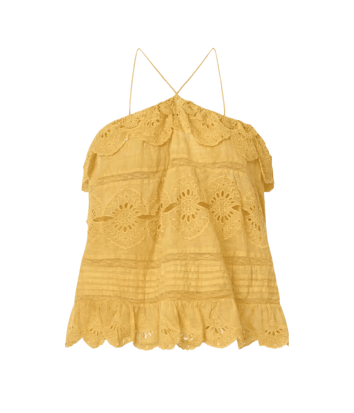 Prisha Top in Light Ochre