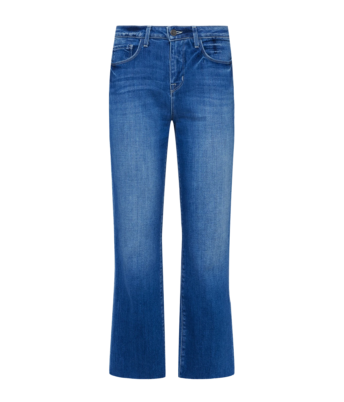 Wanda High Rise Crop Jean in Bordello