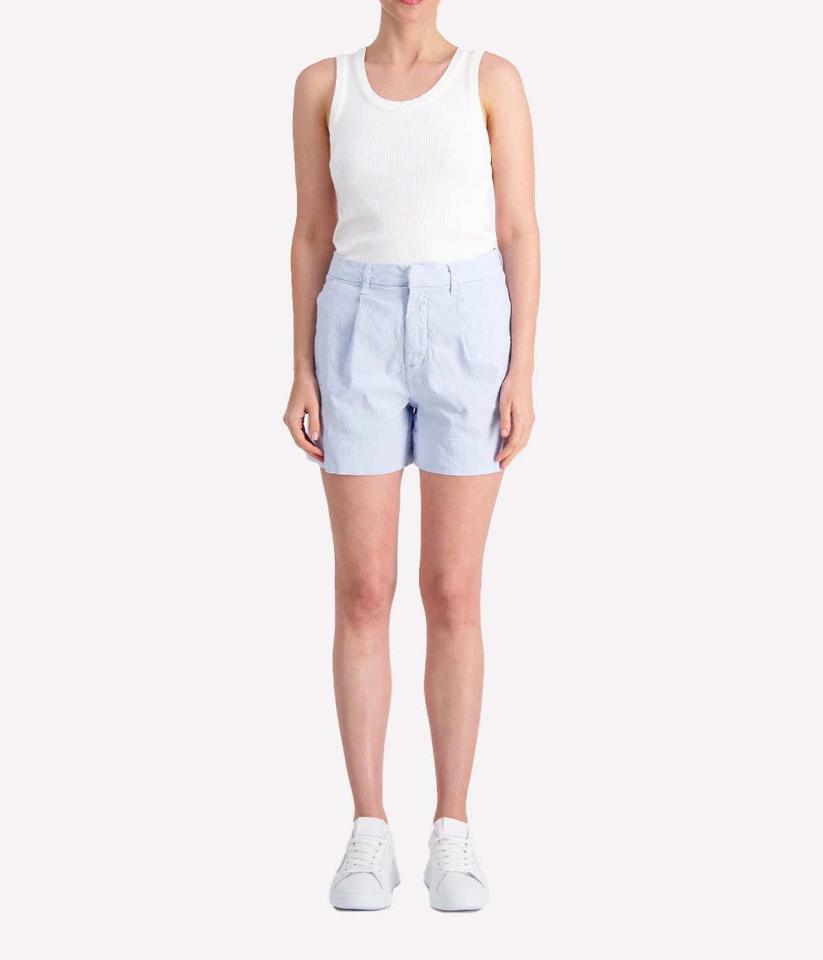 *FINAL SALE* Waterford Tailored Shorts in Powder Blue