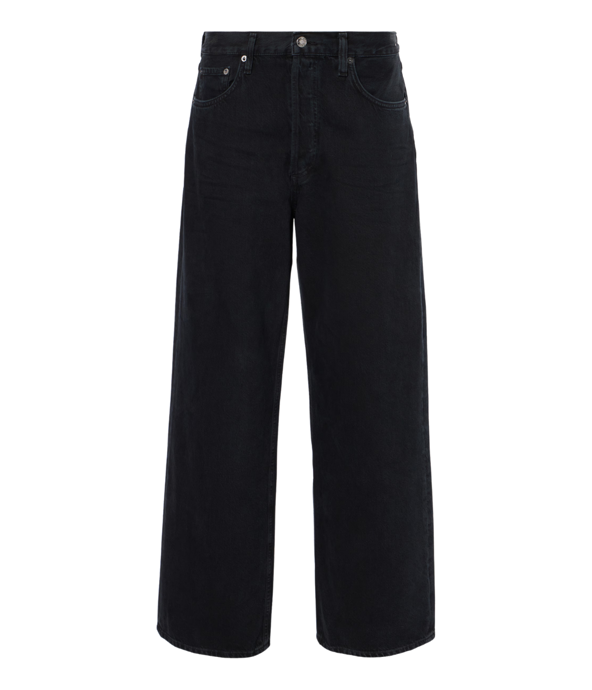 Low Slung Baggy Jean in Crushed