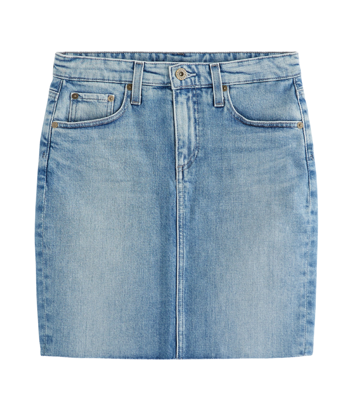 Erin Denim Skirt in Sincerely