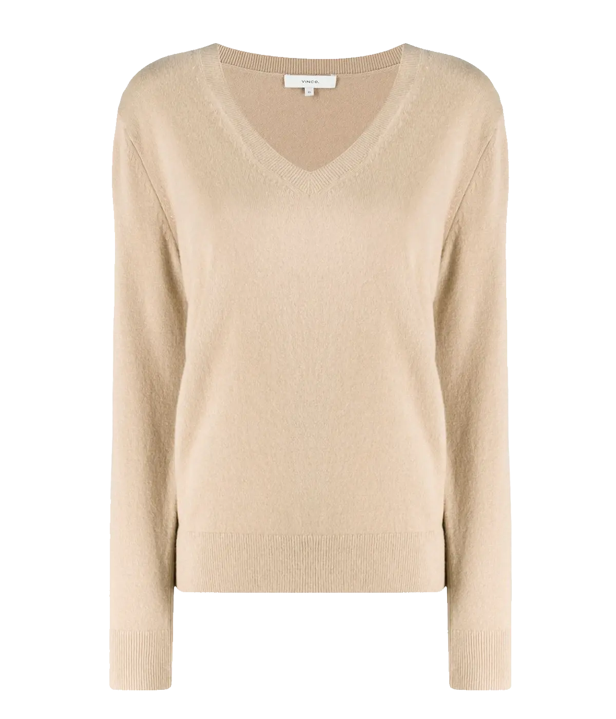 Weekend V Neck Knit in Camel