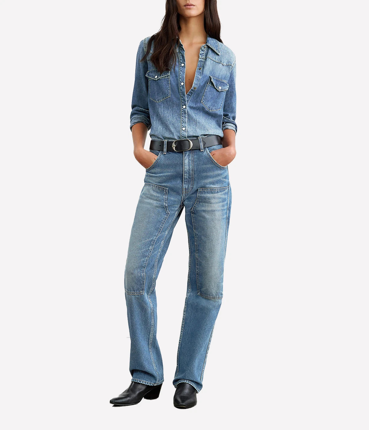 Welder Jean in Summer Wash