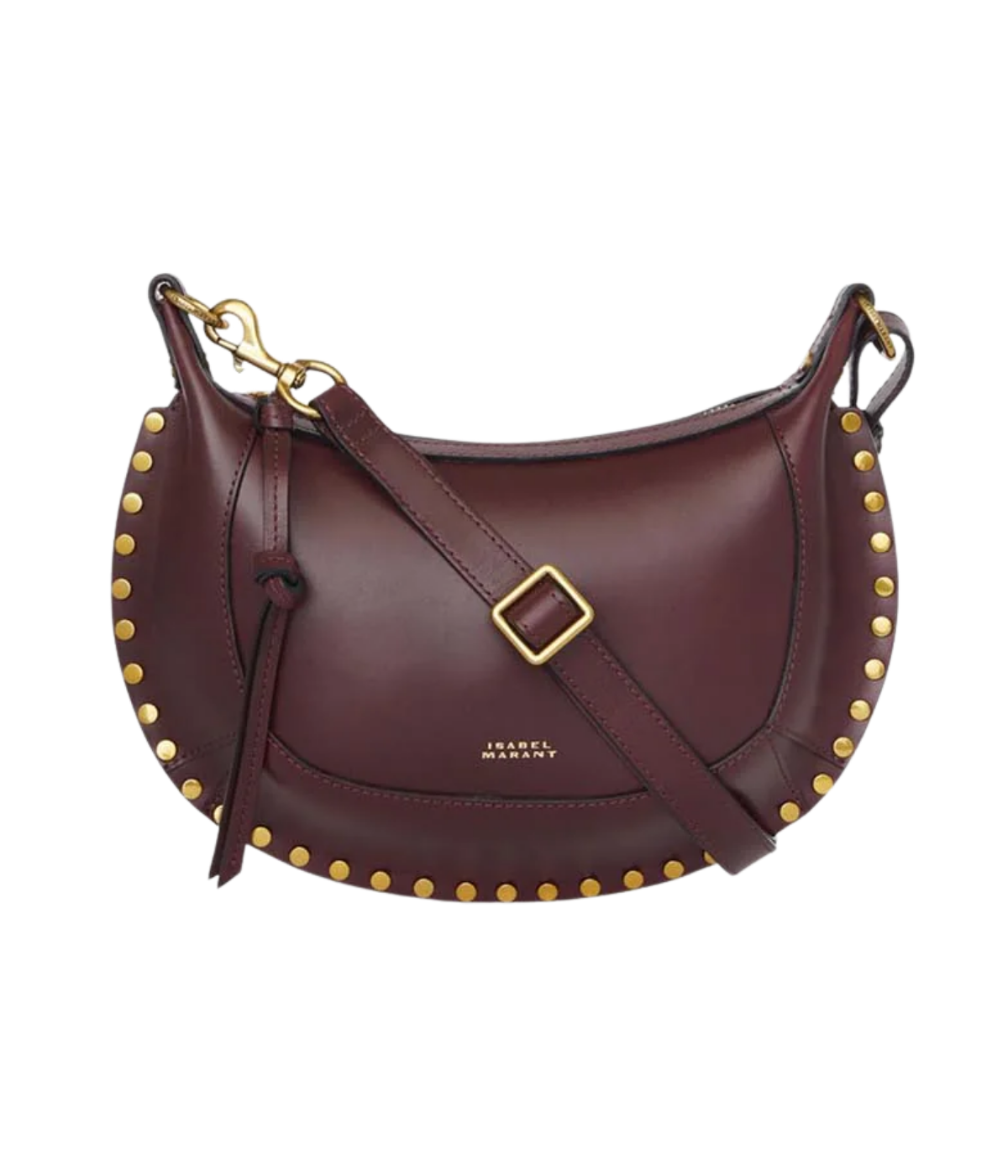 Oskan Moon Bag In Burgundy