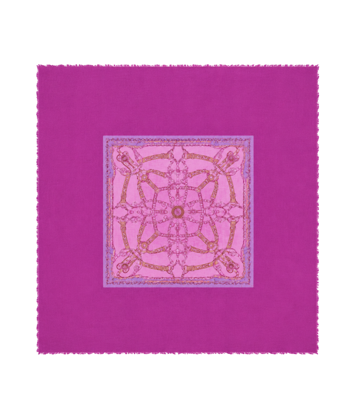 One Of A Kind Foulard Jumbo Scarf In Anemone