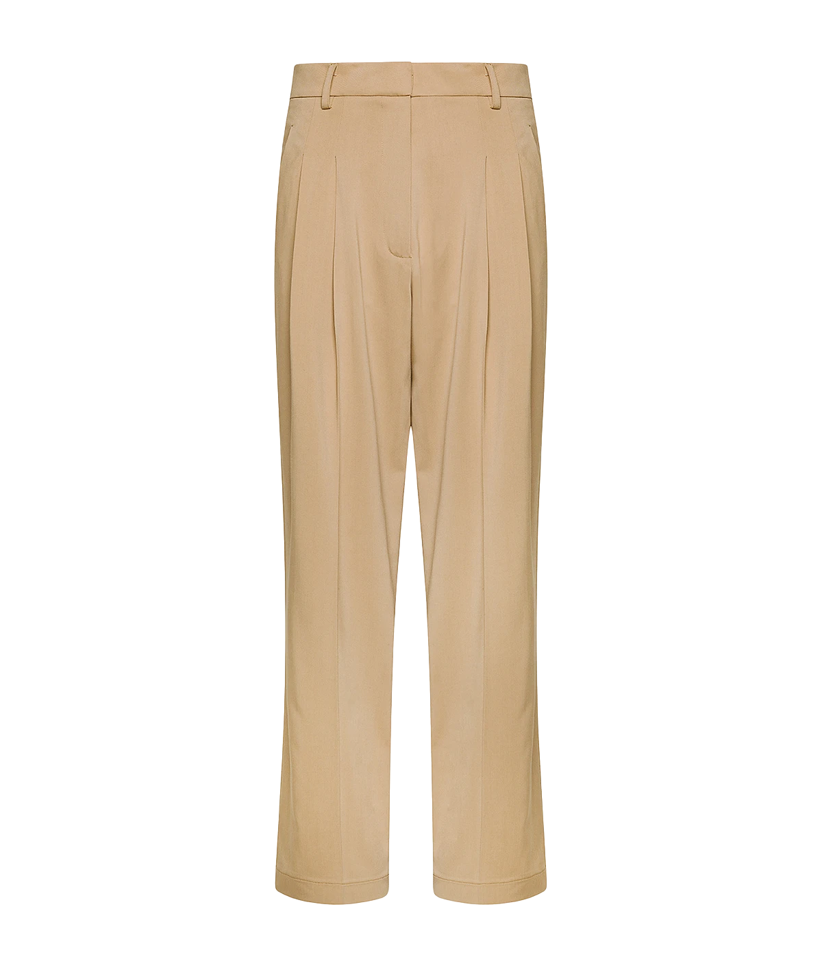 *FINAL SALE* Wool Twill Pinces Pants in Cashemire