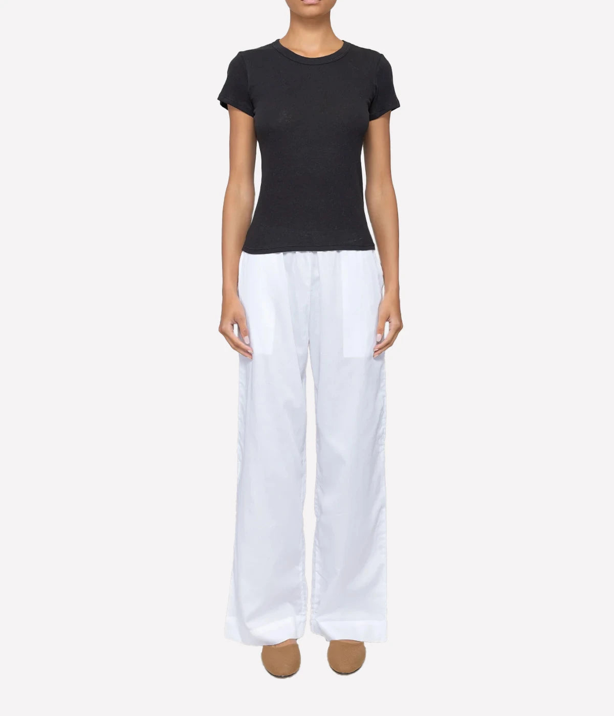 Yoko Pocket Pant in White