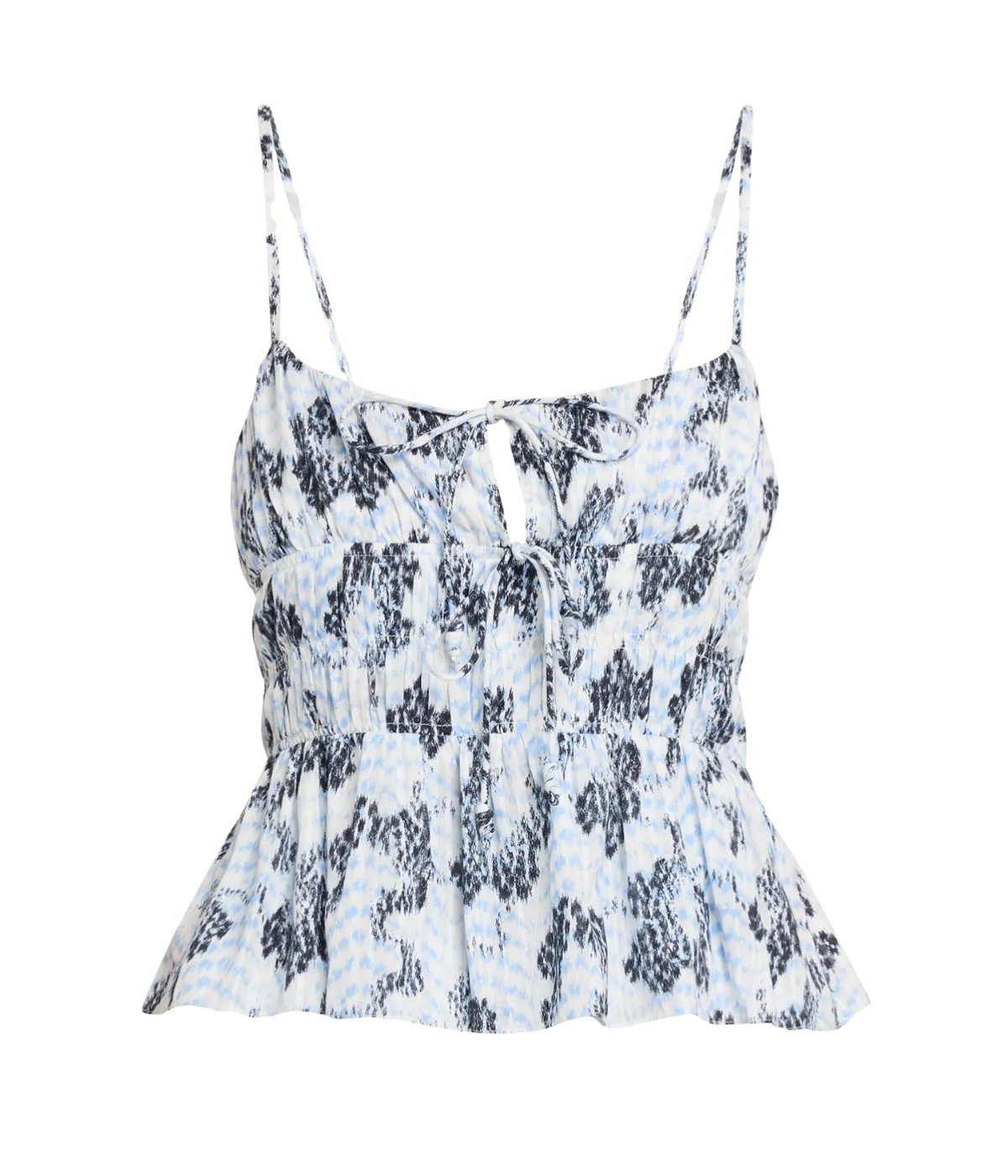 Anya Cotton Top In Ciel