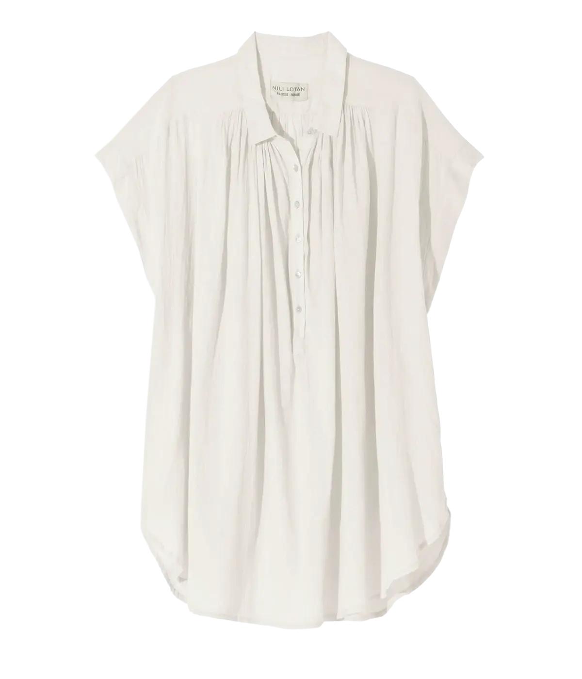 Normandy Blouse in Ivory