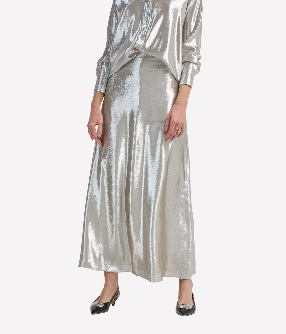 Canterbury Skirt In Silver