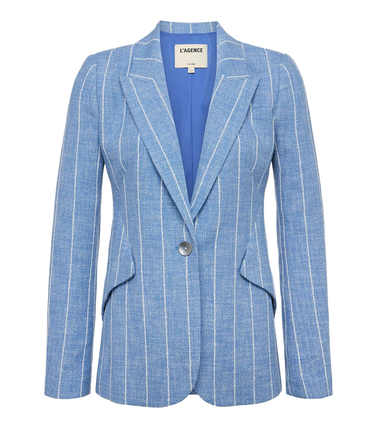Chamberlain Blazer in Sky Blue White