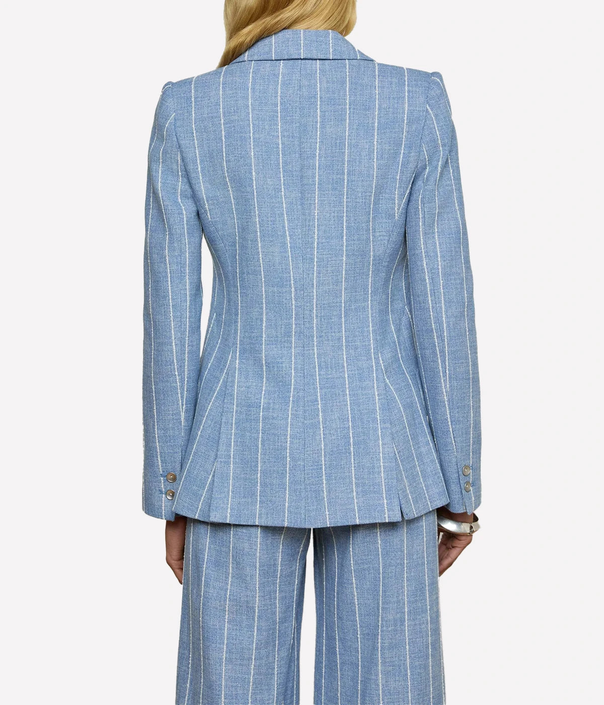 Chamberlain Blazer in Sky Blue White