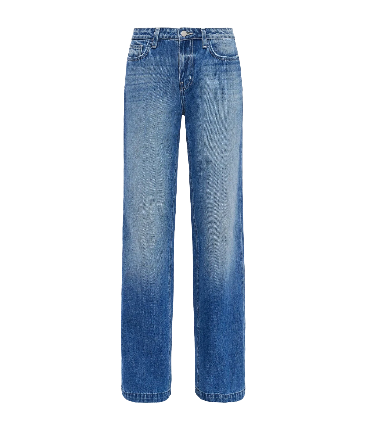 Clayton H/R Wide Leg Jean in Woodrow