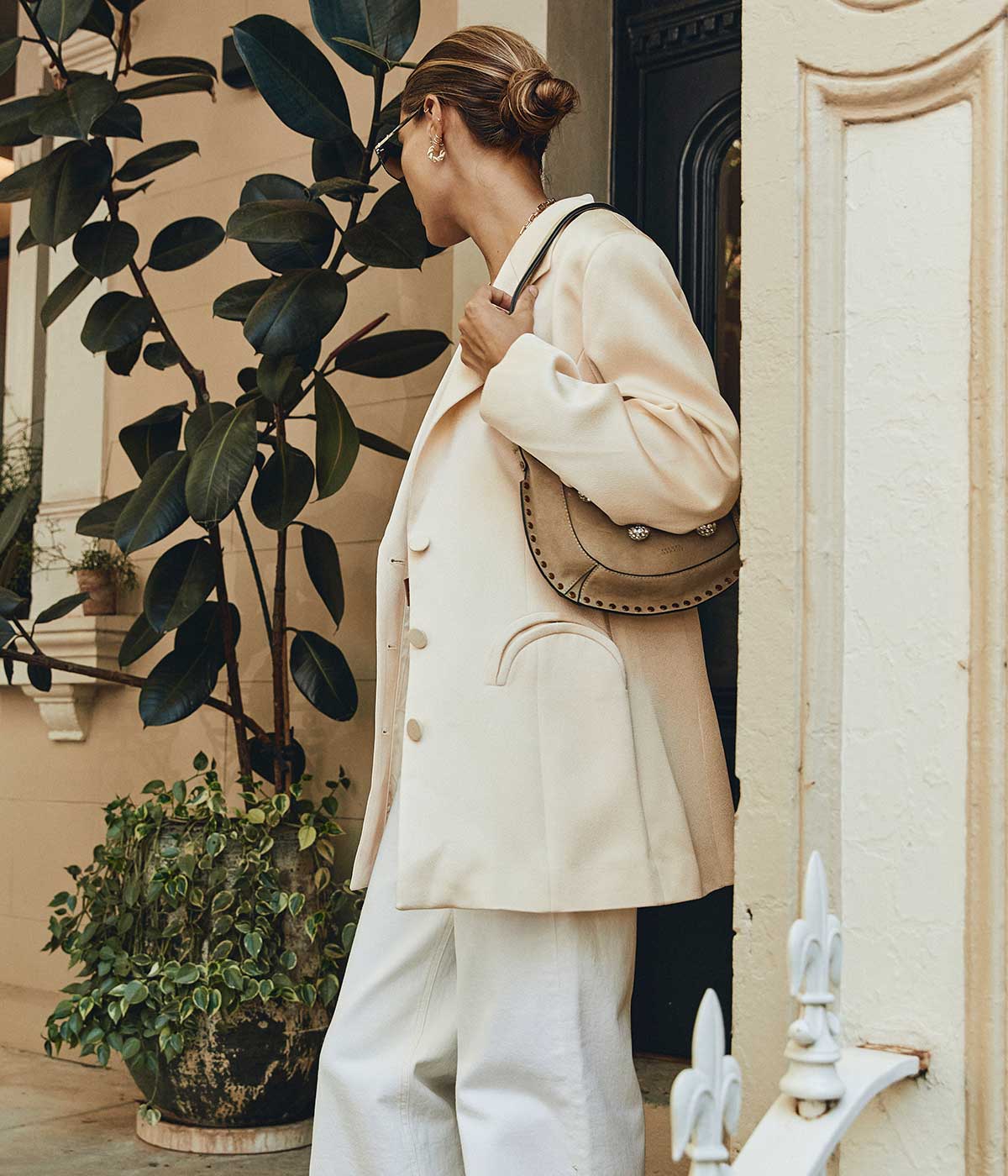 *FINAL SALE* Novalis Agneta Blazer in Ivory