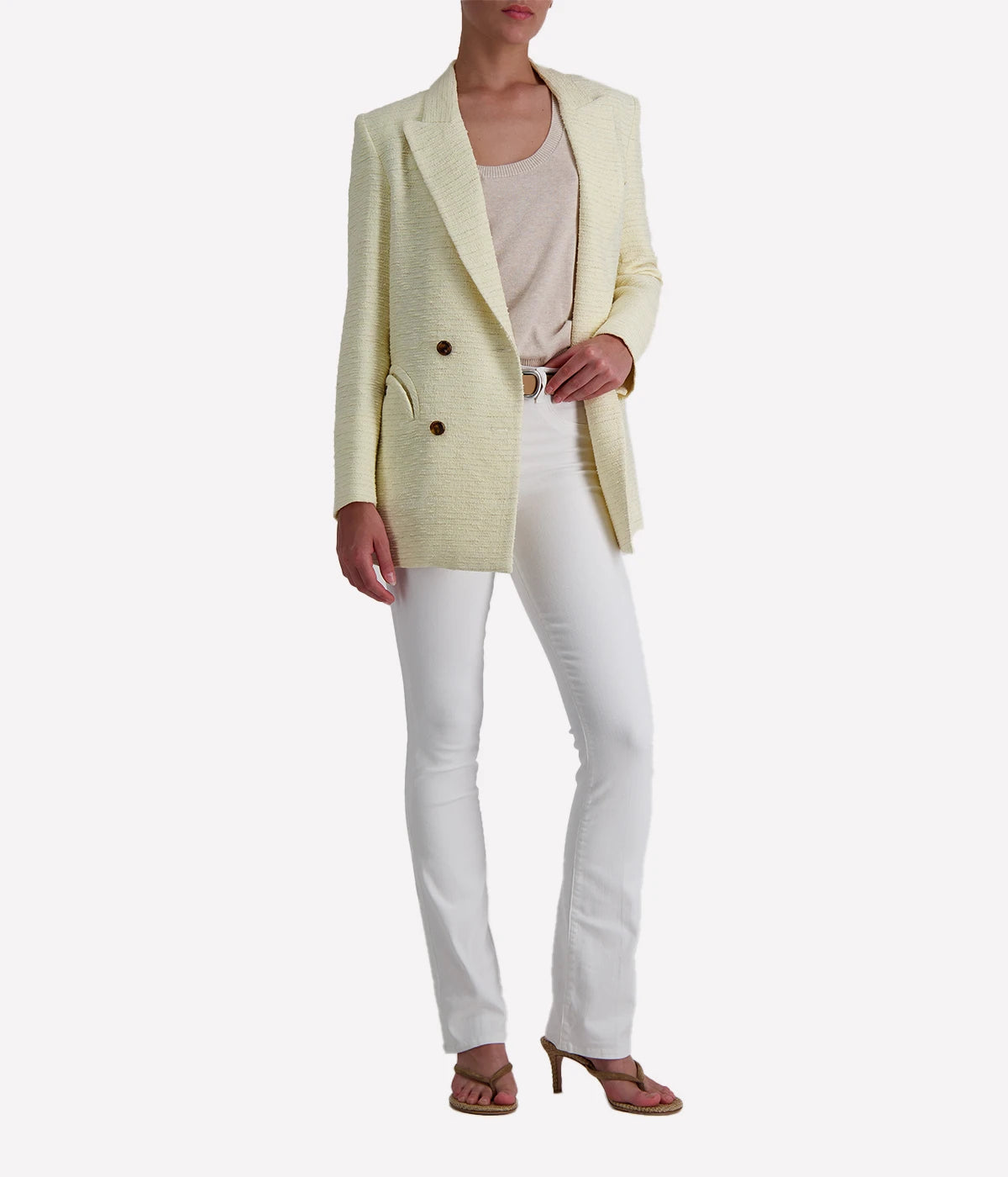 Esence Everyday Blazer in Cream