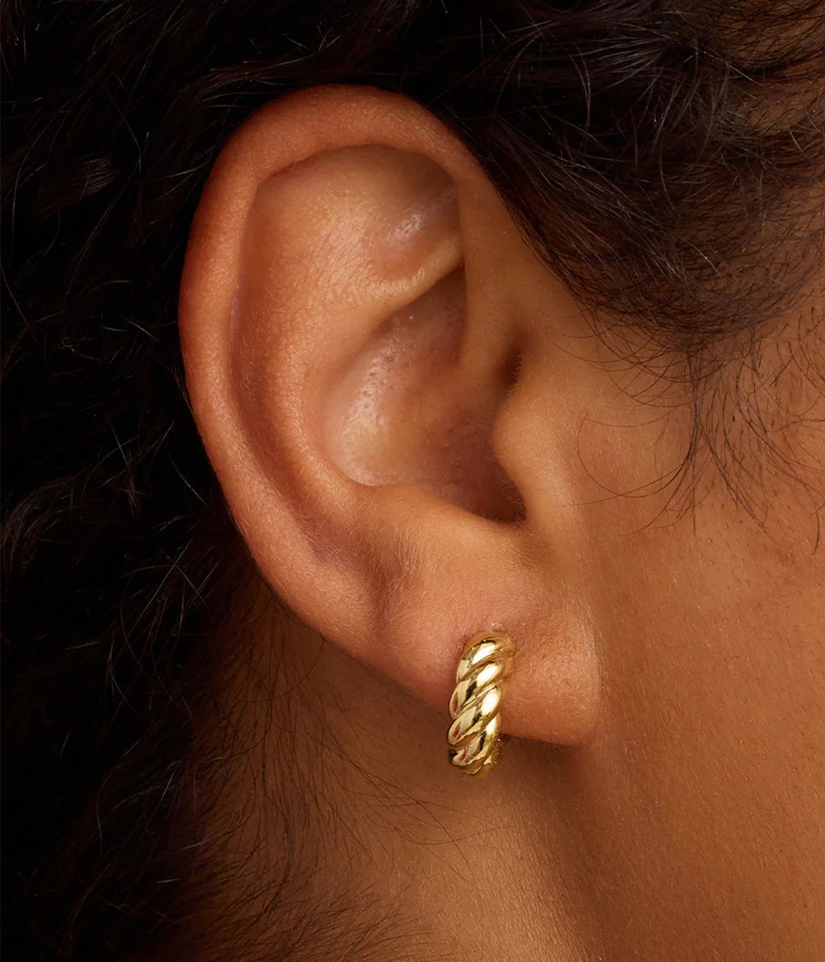 Crew Helium Huggies in Gold