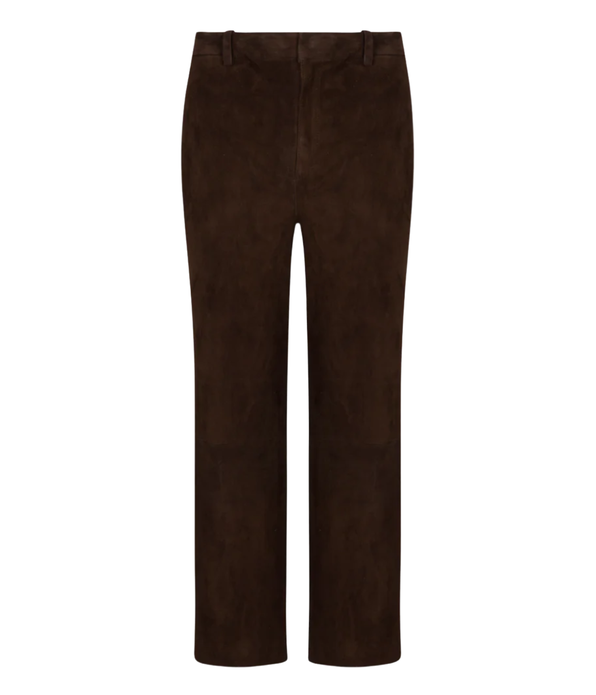 Cropped Baggy Trousers In Americano