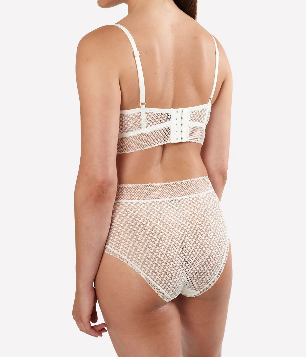 Bella Soft Cup Triangle Bra in Ivory