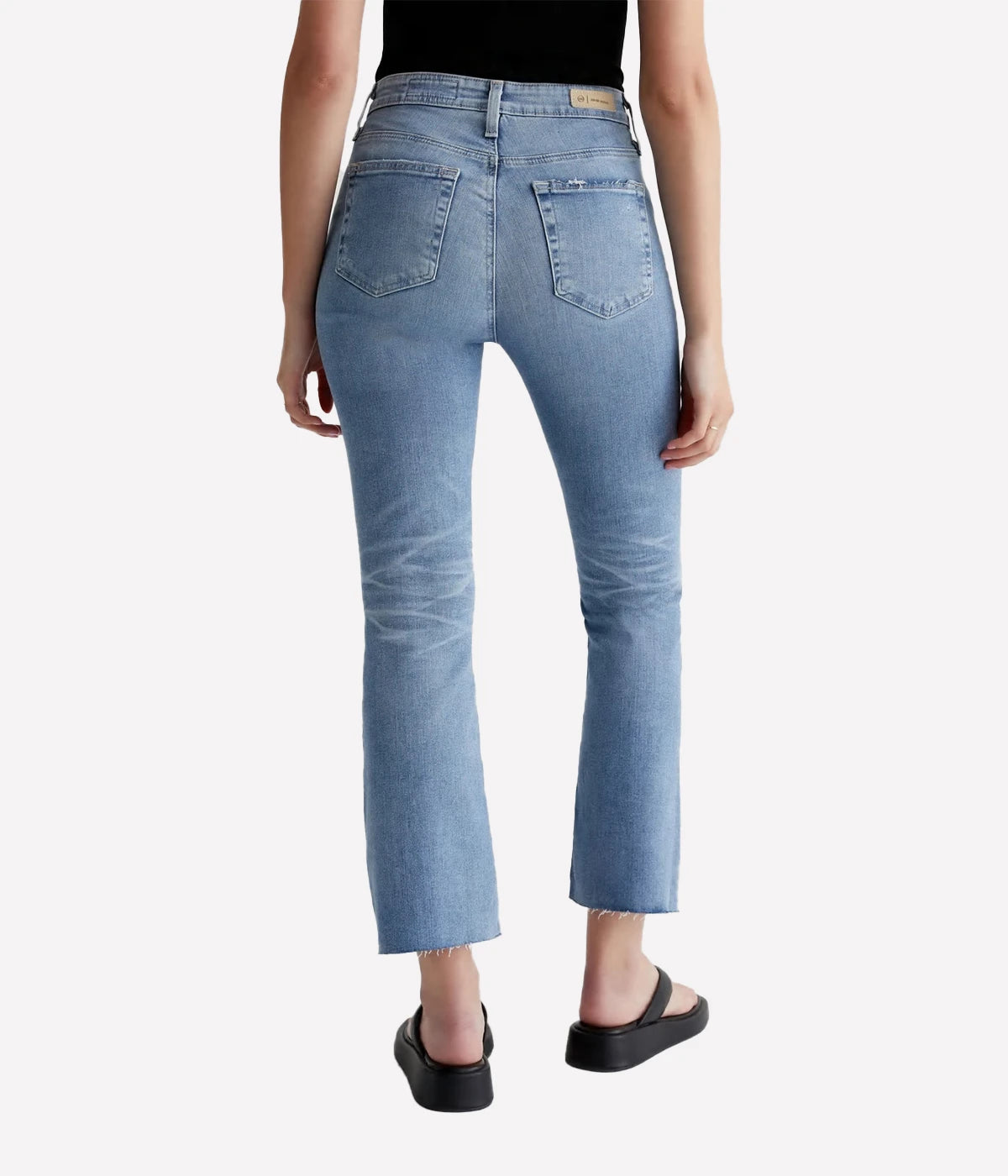 *FINAL SALE* Farrah Boot Crop Jean in 20 Years Undertow Destruct