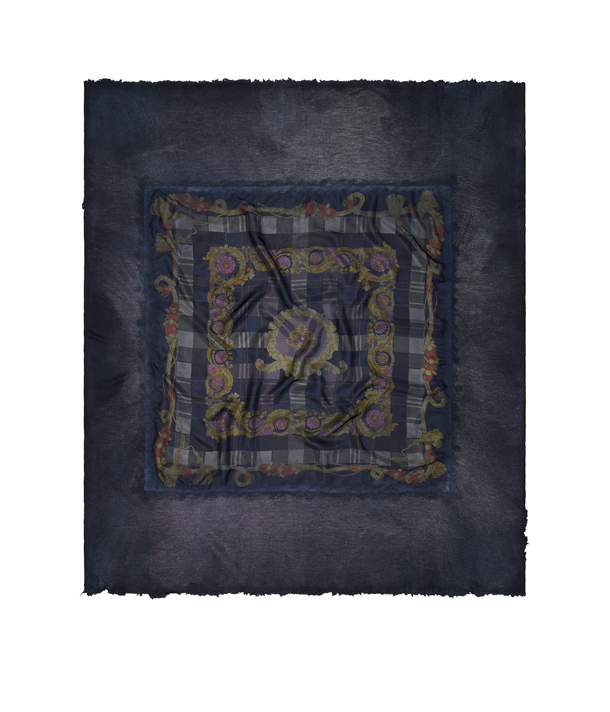 One Of A Kind Foulard Scarf In Kaki
