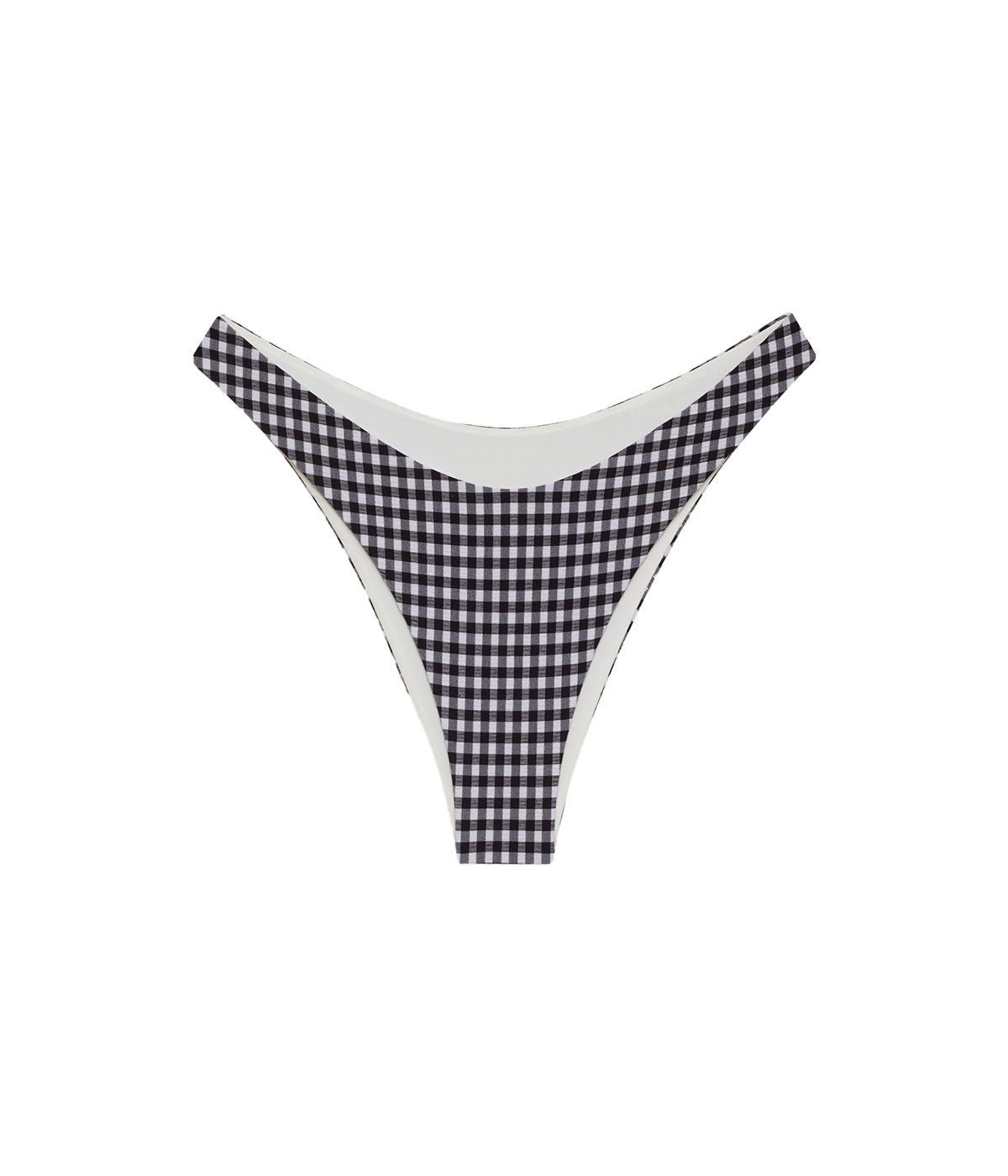 *FINAL SALE* Dove Bikini Bottom in Gingham
