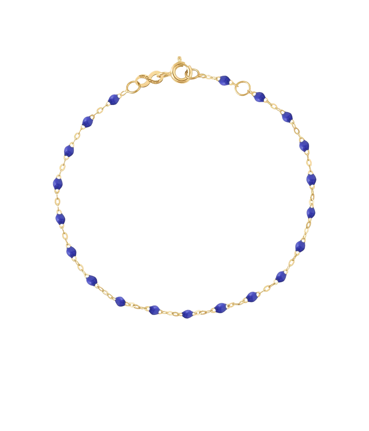 Classic Gigi 17cm Bracelet 18K Yellow Gold in Bleuet