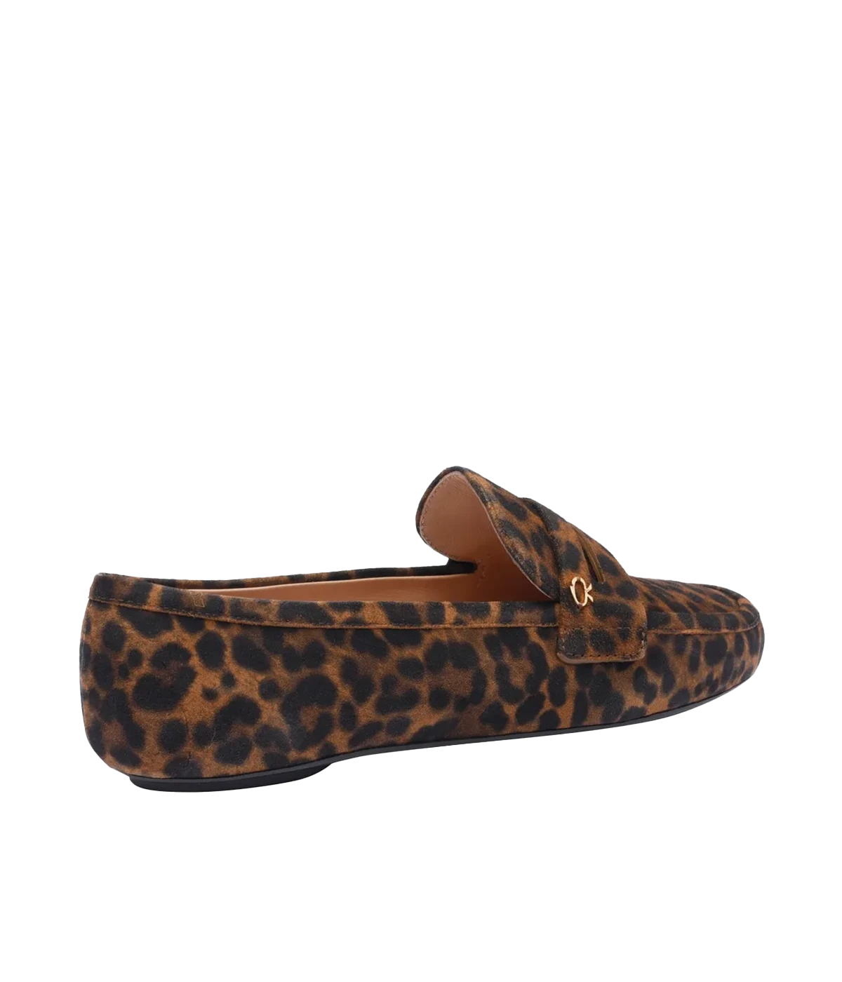 Giorgia Velour Loafer in Leopard
