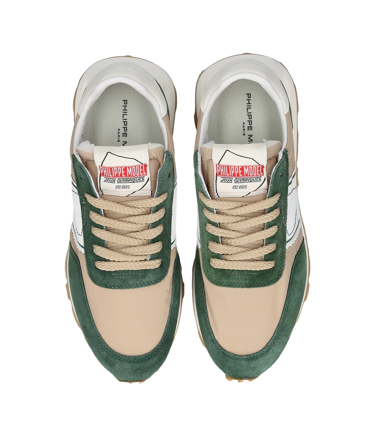 Tour Low Woman In Mondial Vintage Pop Sable Vert