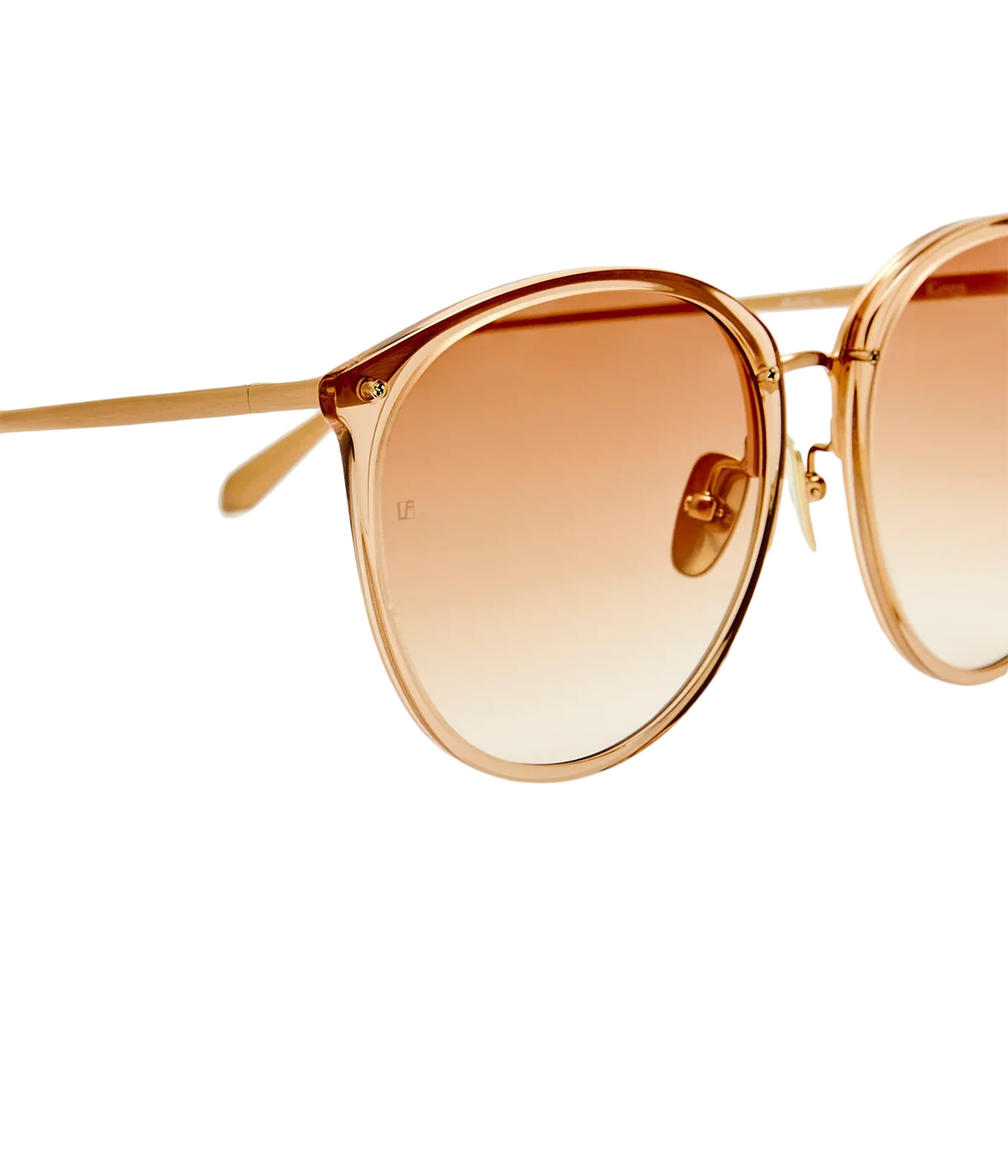 Kings Sunglasses in Honey/Matt Champagne