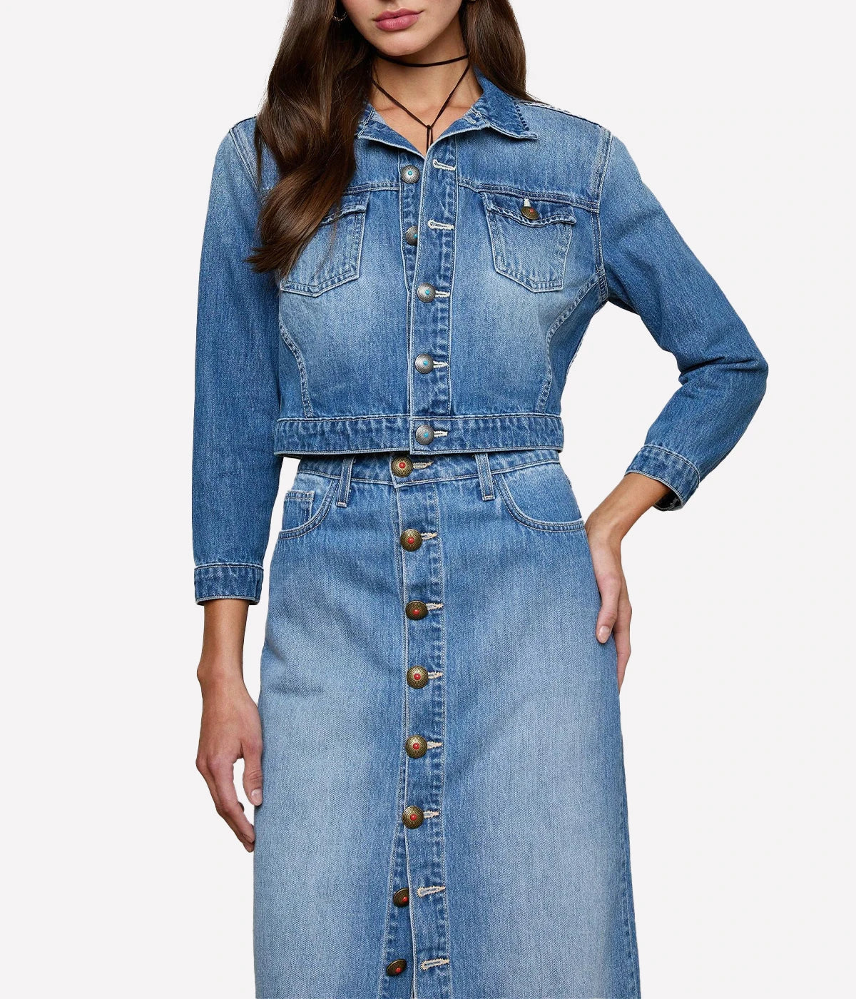 Koda Crop Jacket in Woodrow