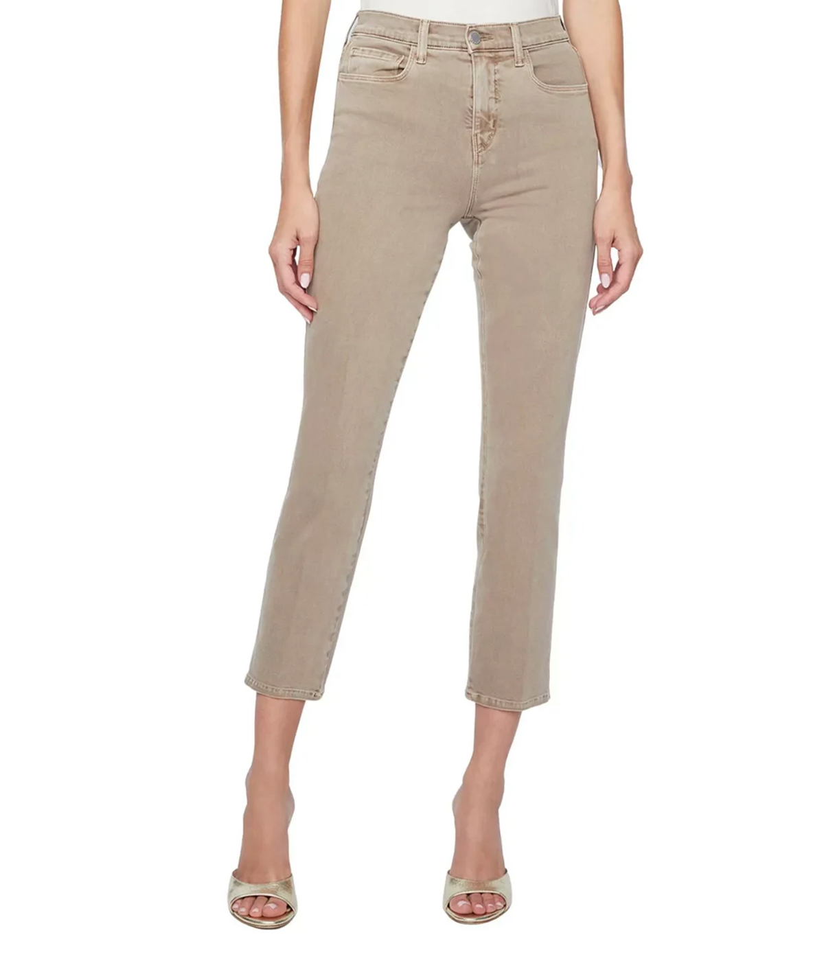 *FINAL SALE* Alexia H/R Crop Cigarette Jean in Rye