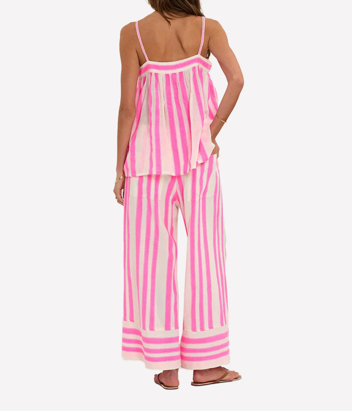 Thea Tank Top in Zefeni Fuchsia