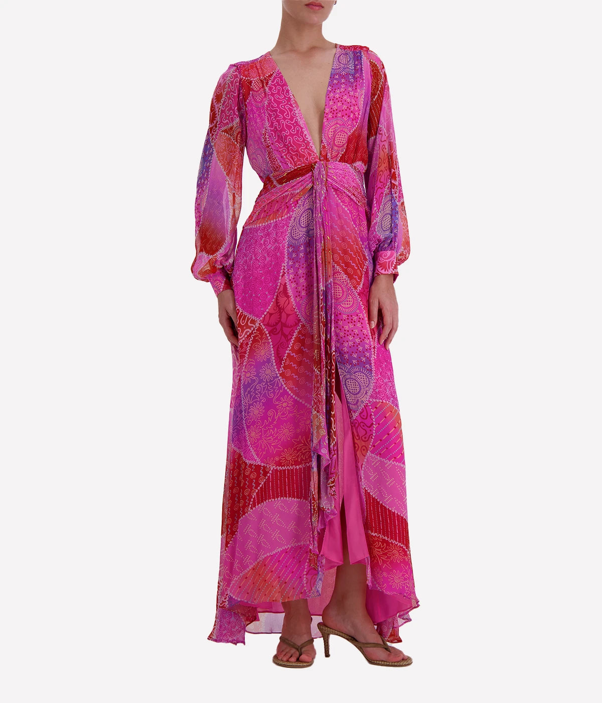 Meera Dress in Ibiza Night Sunset
