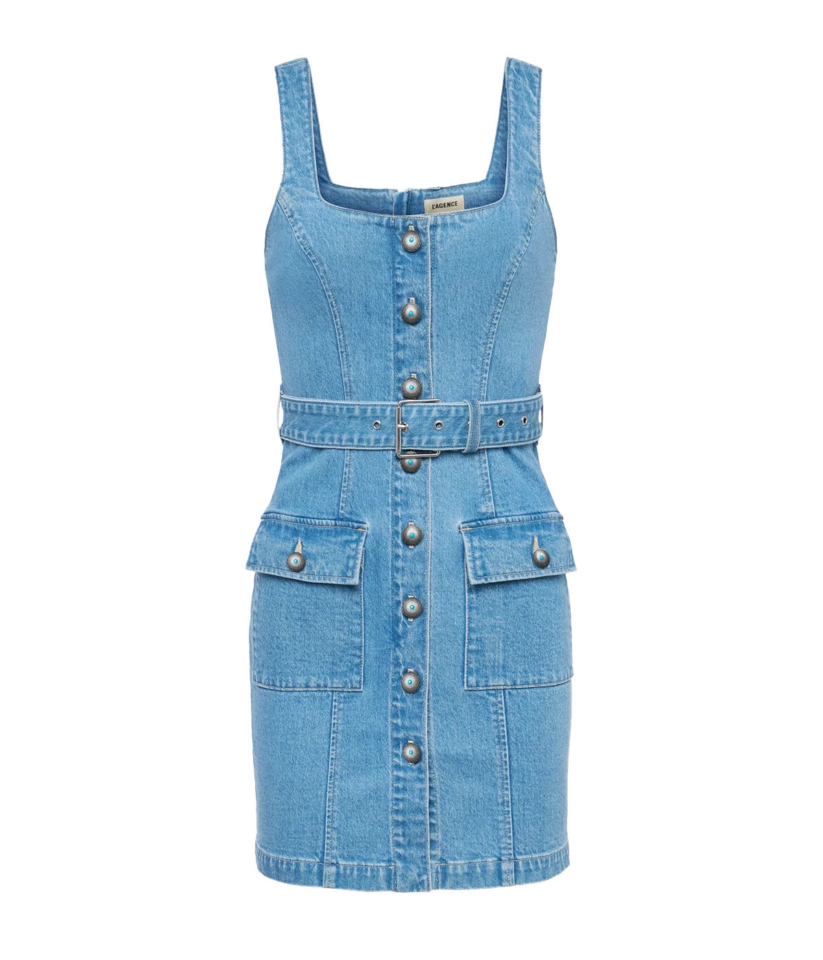 Midy BTN Front Dress in Olvera