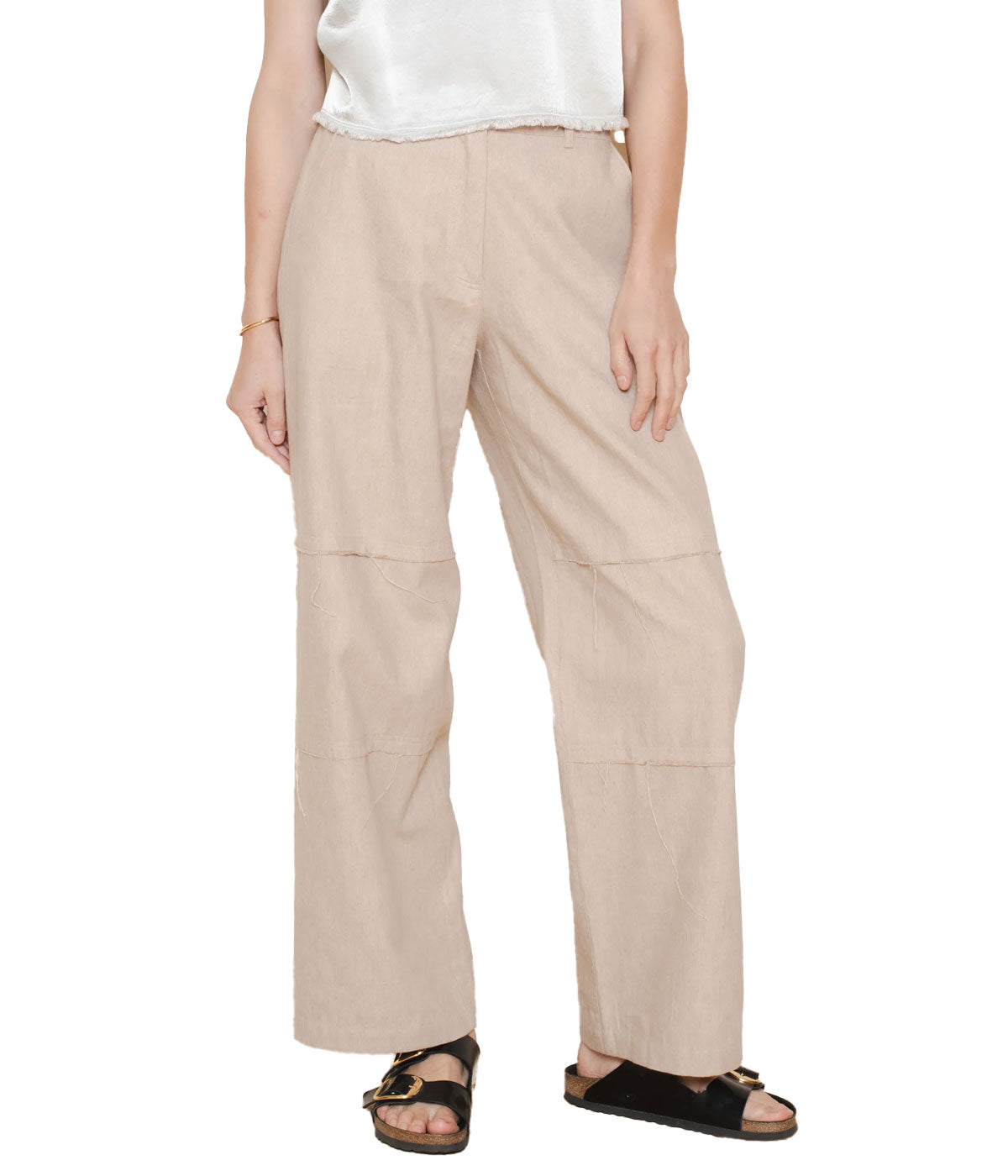 *FINAL SALE* Arden Trouser in Wheat