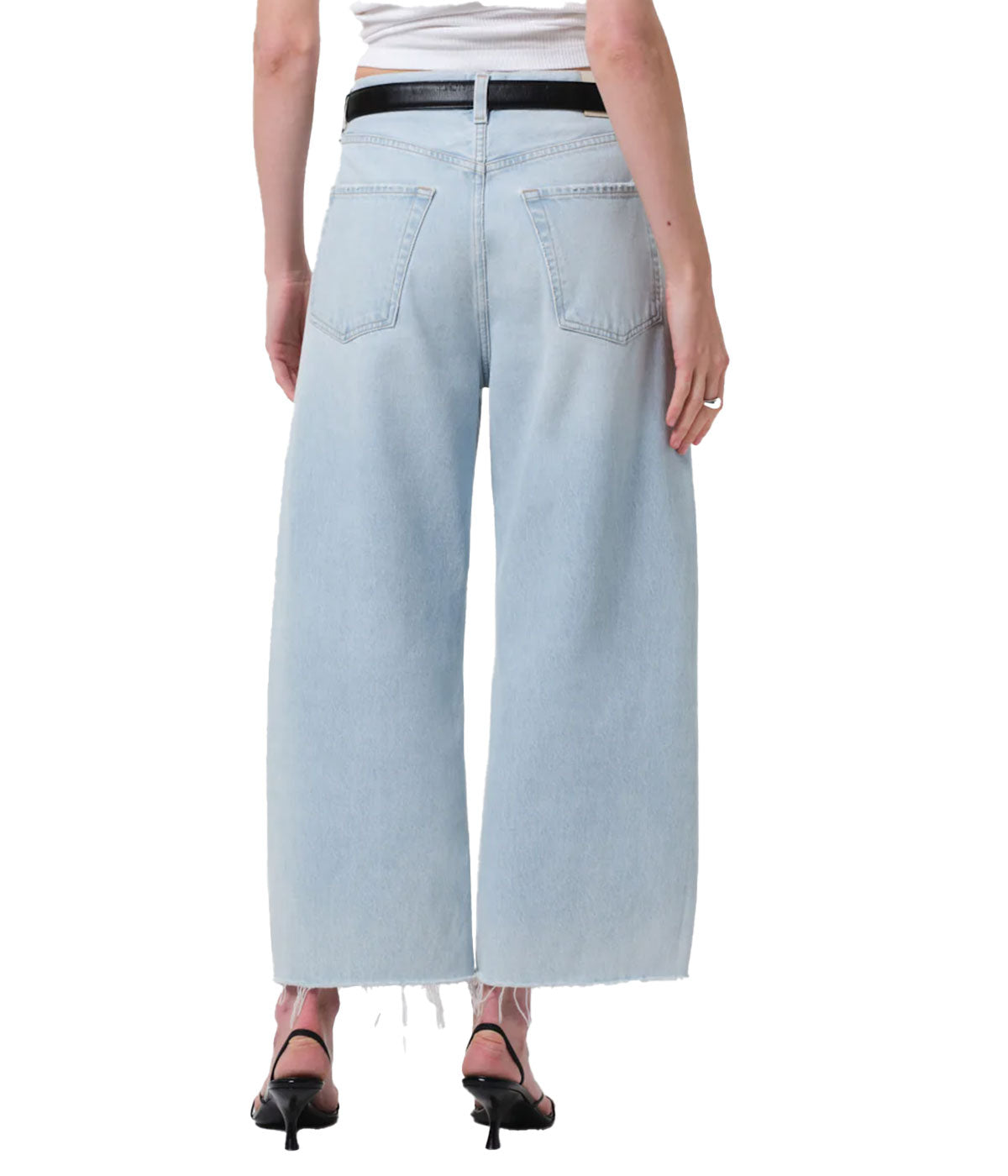 Ayla Raw Hem Jean In Allier