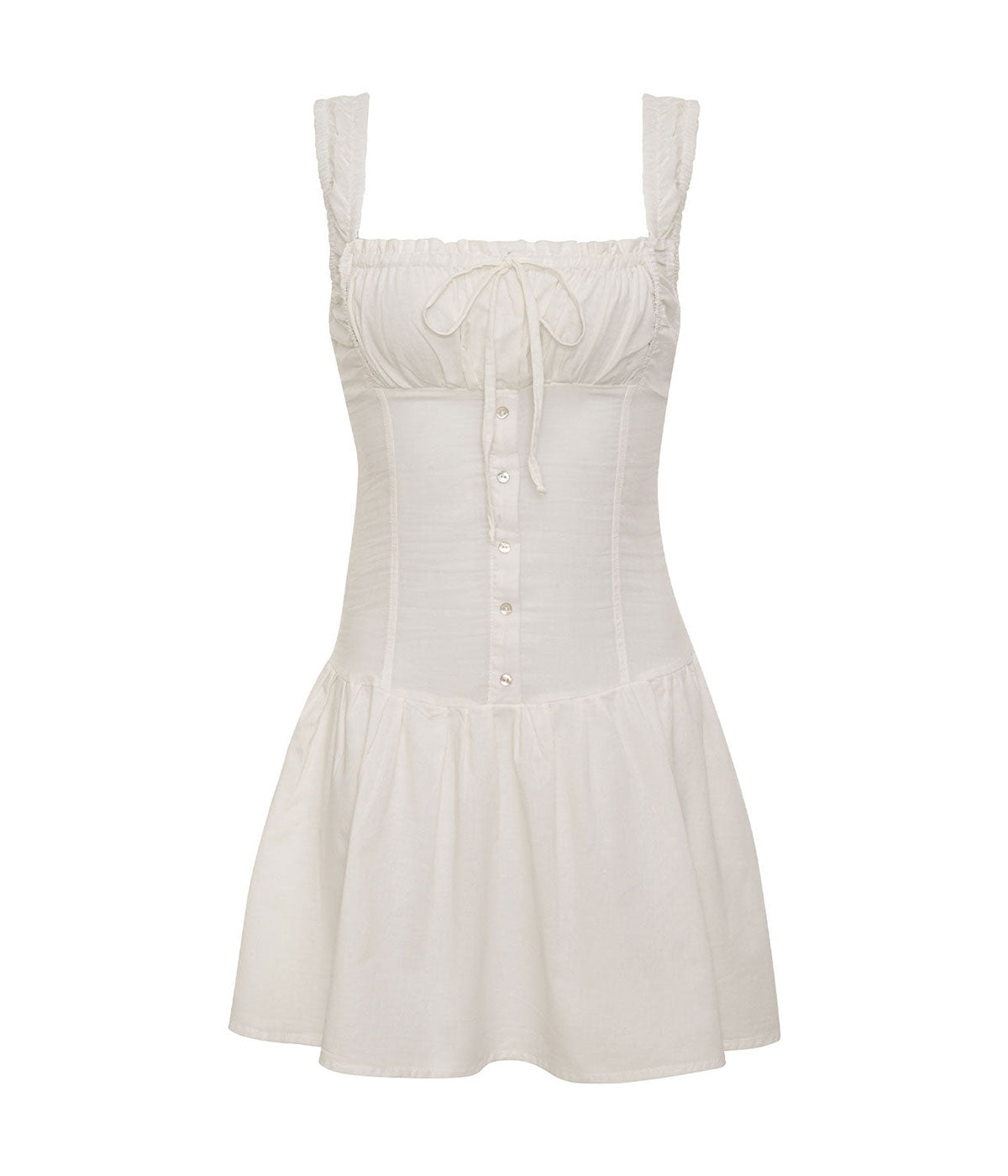 Christa Dress in White