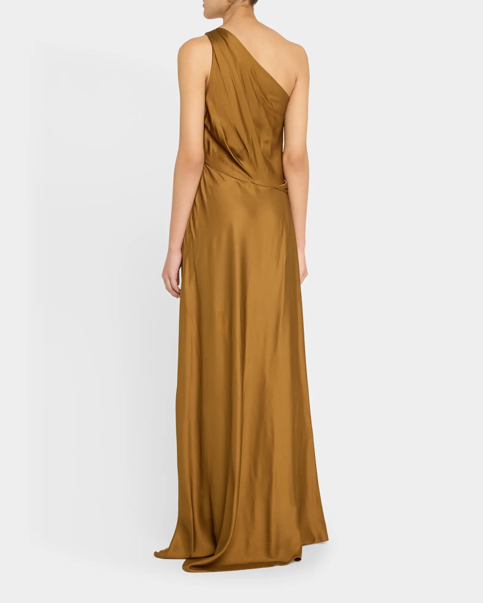 Aster Gown in Aged Brown