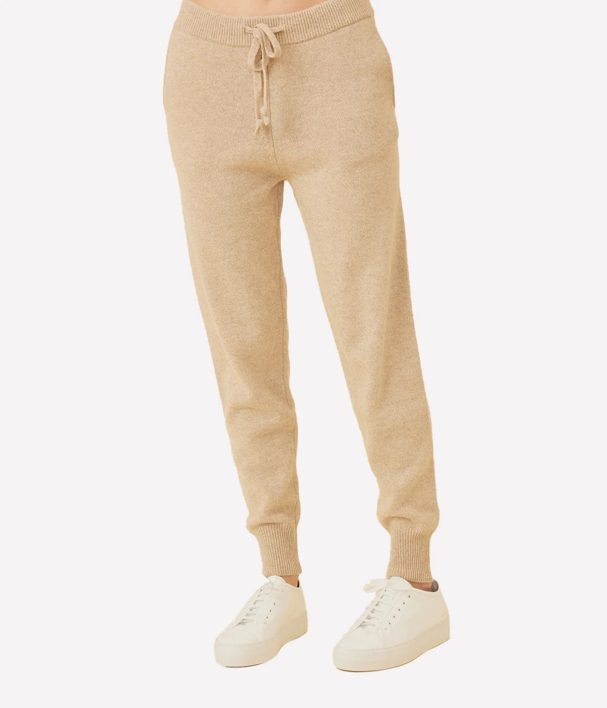 Colorado Cashmere Pant Knitwear In Oatmeal