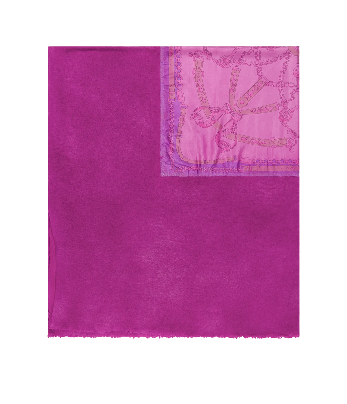 One Of A Kind Foulard Jumbo Scarf In Anemone