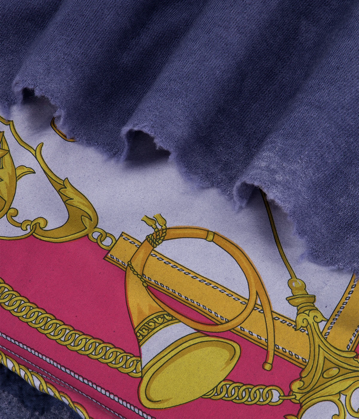 One Of A Kind Foulard Scarf In Prune