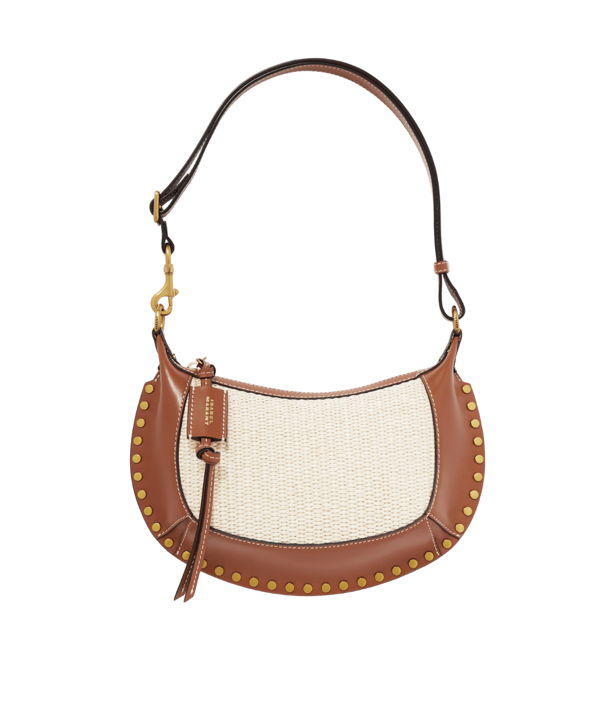 Oskan Moon Bag in Natural Cognac
