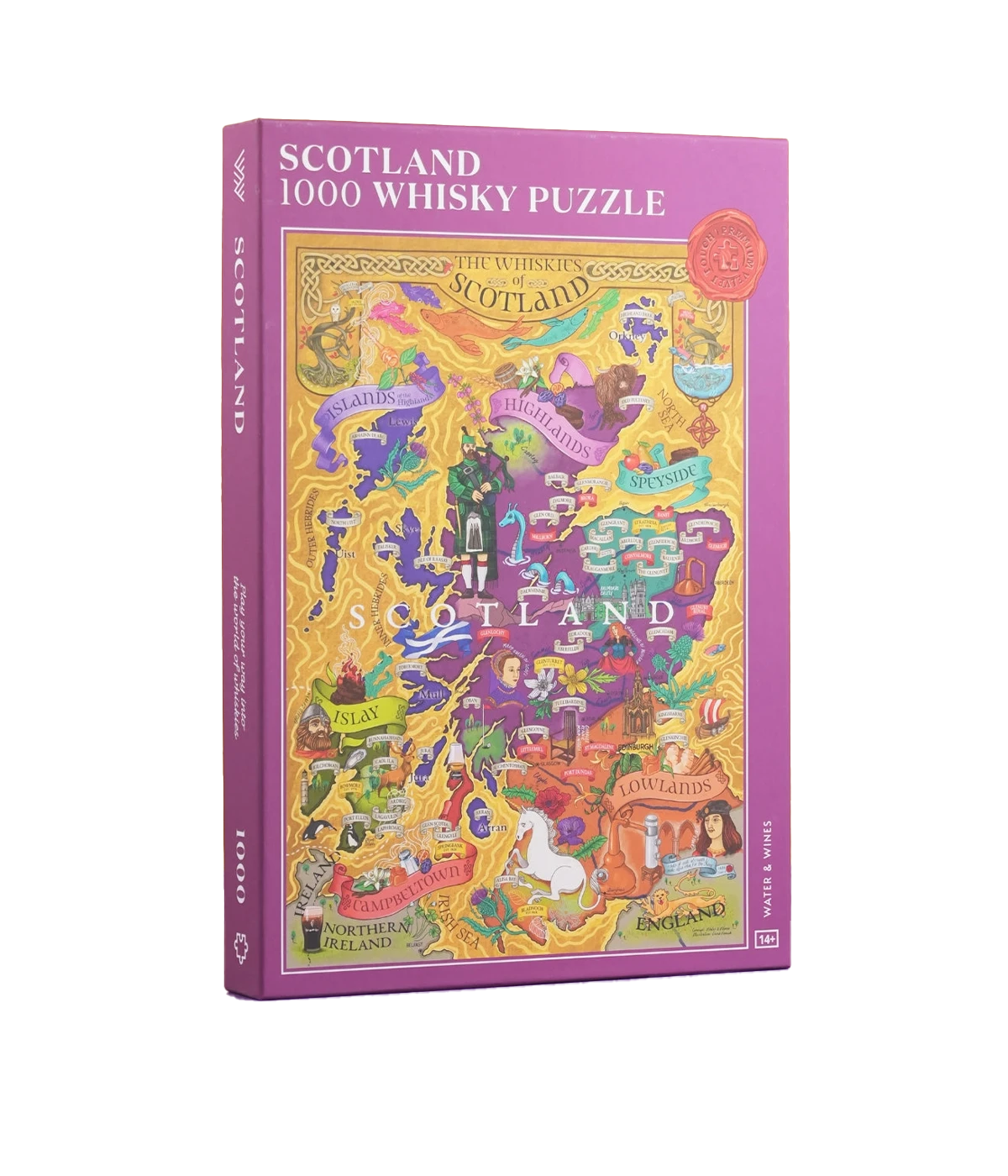 1000 Piece Puzzle of Scotland