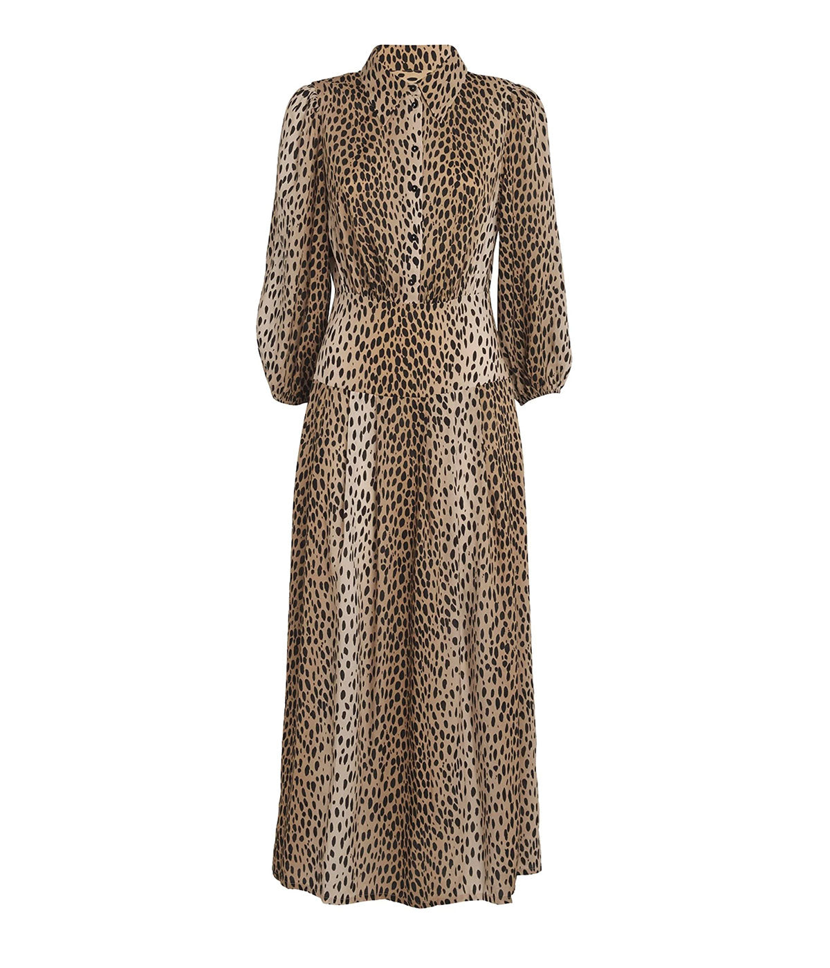 *FINAL SALE* Izzy Dress in Antelope Spot Black